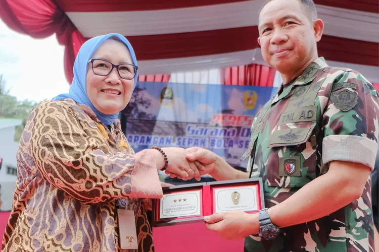 Bank bjb dan TNI AD Resmikan Sarana Prasarana Olahraga di Kabupaten Pangandaran
