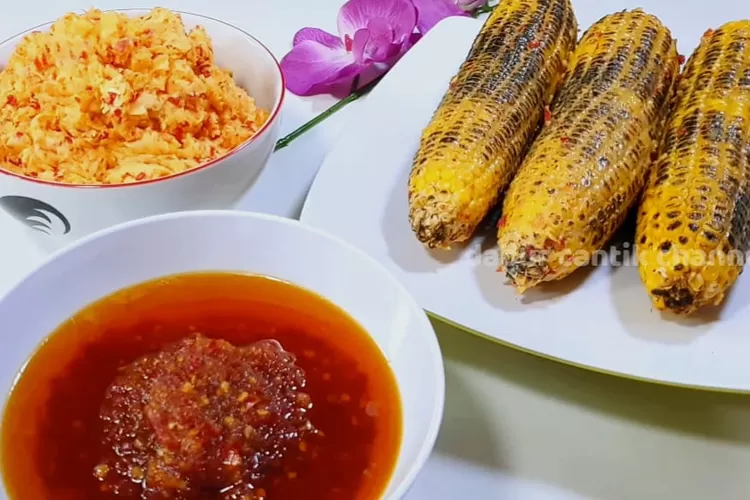 resep bumbu oles jagung bakar untuk Tahun Baru (YouTube Dapur Cantik Channel.)