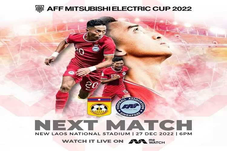 Prediksi Skor Laos vs Singapura di Piala AFF 2022 Hari Ini, Head to Head, Rangking, Performa Tim, Link Nonton Jangan Kelewatan ( www.instagram.com/@fasingapore)