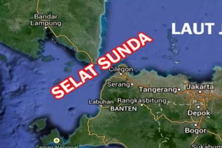 Simulasi - Gempa Megathrust M 8.7 Terjadi di Selat Sunda, Masyarakat Pesisir Dihimbau Melakukan Evakuasi Gelombang Tsunami (Istimewa)