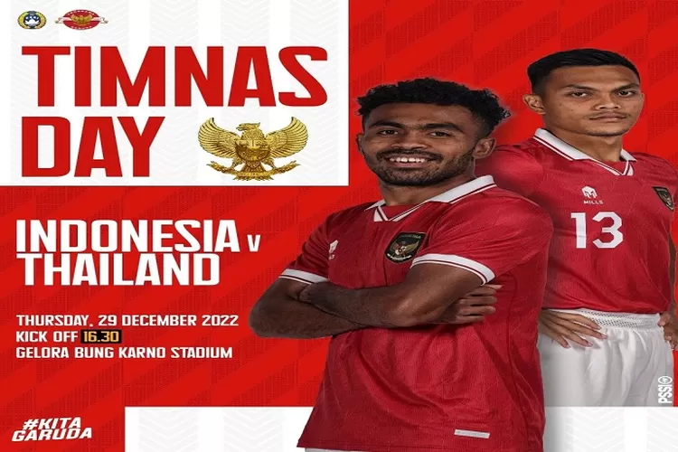 Line Up Indonesia vs Thailand di Piala AFF 2022 Hari Ini Pukul 16.30 WIB, Kedua Tim Gunakan Formasi Berbeda Full Tim (www.instagram.com/@pssi)