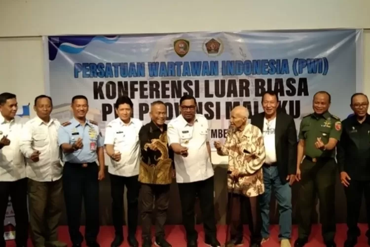  Gubernur Murad Ismail Buka KLB PWI Maluku (Istimewa)