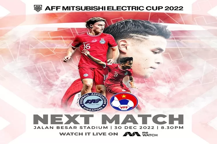 Prediksi Skor Singapura vs Vietnam Piala AFF 2022 Hari Ini,Head to Head,Link Nonton, Rekor Pertemuan 18 Kali Vietnam Unggul (www.instagram.com/@fasingapore)