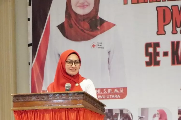 Bupati Kabupaten Luwu Utara, Indah Putri Indriani (Klikanggaran/LH)