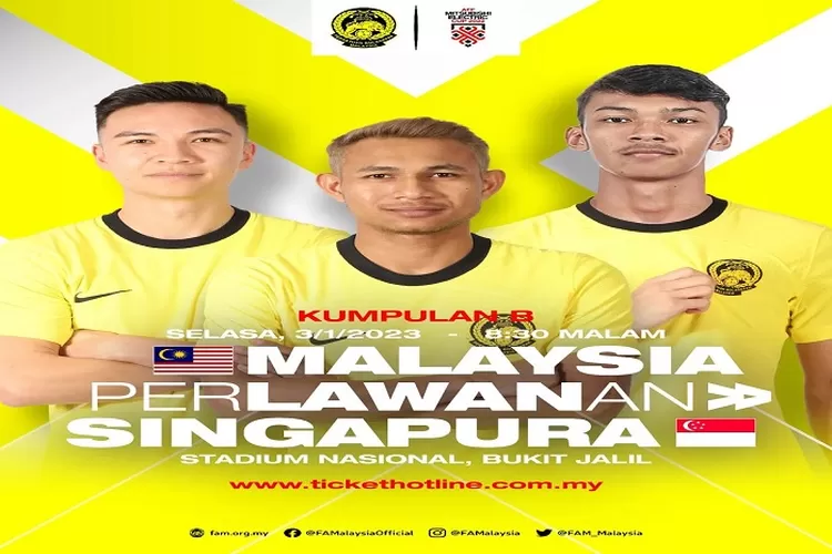 Prediksi Skor Malaysia vs Singapura di Piala AFF 2022 Hari Ini, Head to Head 74 Kali, Rangking, Link Nonton Live Streaming ( www.instagram.com/@famalaysia)