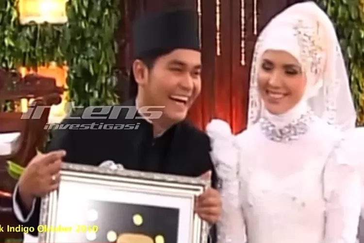 Momen Indra Bekti Berikan Mahar Uang Dinar (Tangkap Layar Youtube Intens Investigasi)