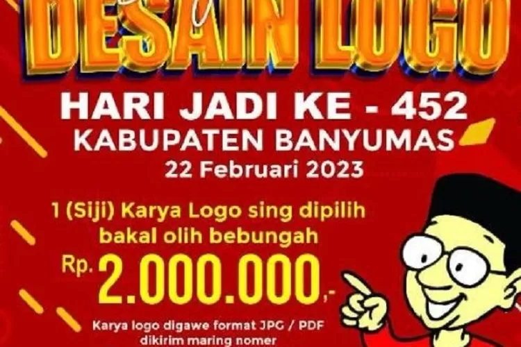 Sayembara Desain Logo Hari Jadi 452 Kabupaten Banyumas 22 Februari 2023 ...