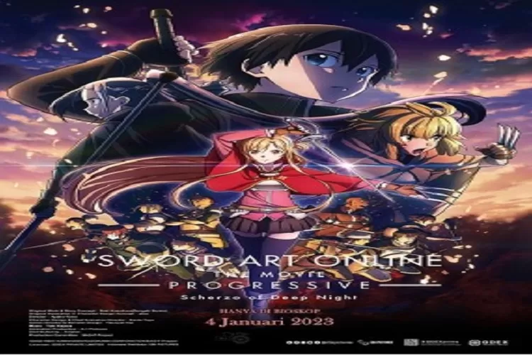 Sinopsis Film Anime Sword Art Online Progressive Scherzo of Deep Night, 4 Januari 2023 di Bioskop,Udah Nonton? Jangan Kelewatan (21cineplex)