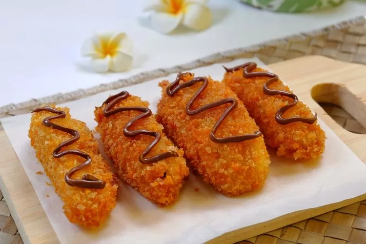 Resep Pisang Goreng Coklat Krispi Anti Gagal: Lezat, Manis, Renyah Sempurna