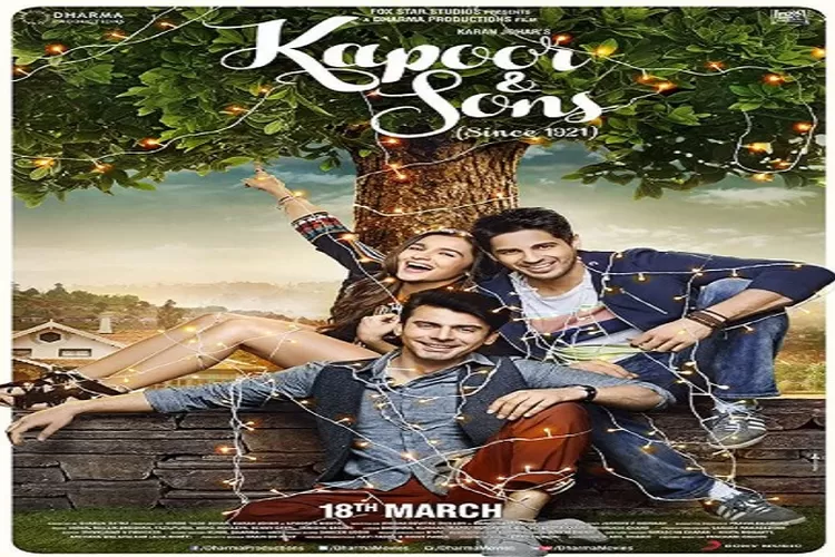 Sinopsis Film India Kapoor and Sons Tayang di ANTV 5 Januari 2023 Dibintangi Alia Bhatt, Sidharth Malhotra Genre Keluarga dan Cinta Segitiga (IMDb)