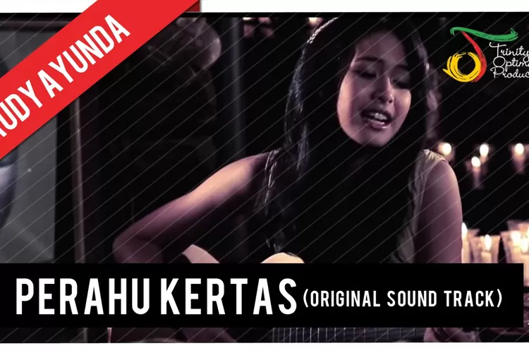 Lirik Lagu Perahu Kertas Maudy Ayunda (Foto: youtube.com)