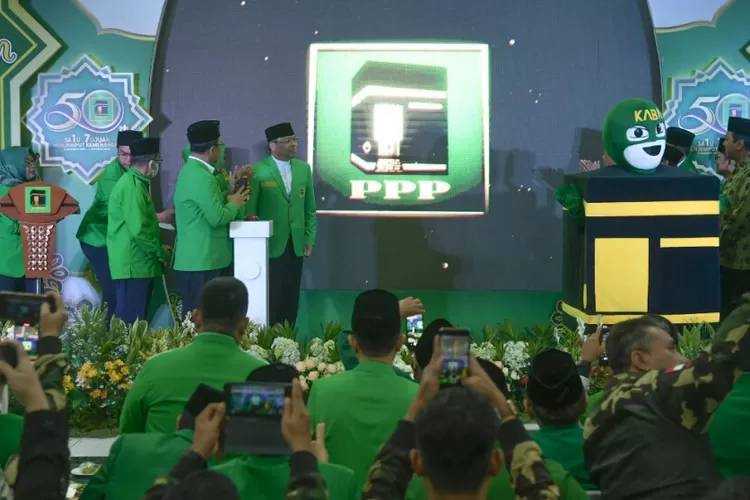 Logo lama PPP digunakan kembali di Harlah PPP ke-50