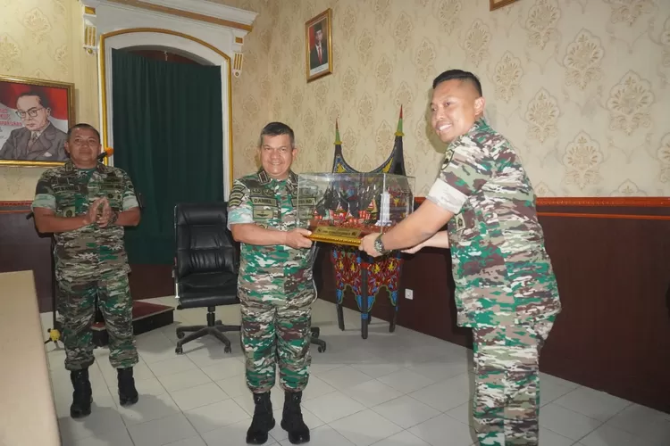 Kunjungan perdana, Pangdam I/BB, Mayjen Achmad Daniel Chardin, SE, MSi Kunjungi Kodim 0304/Agam (Pendam I/BB)