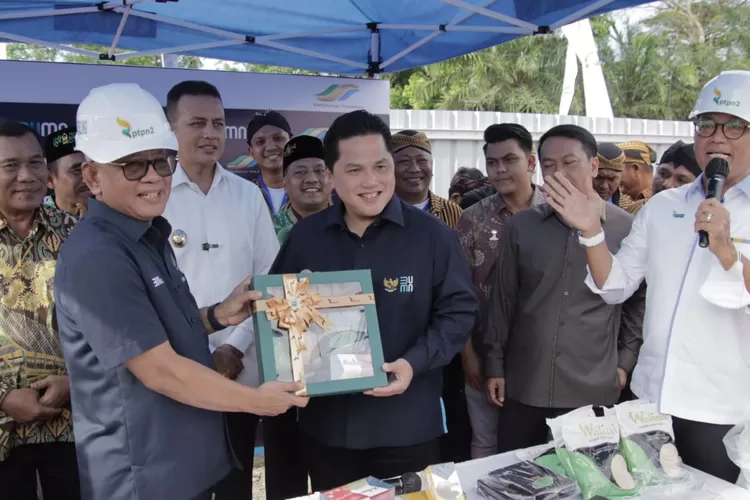 Erick Thohir disebut-sebut sebagai cawapres  berpasangan dengan Ganjar Pranowo