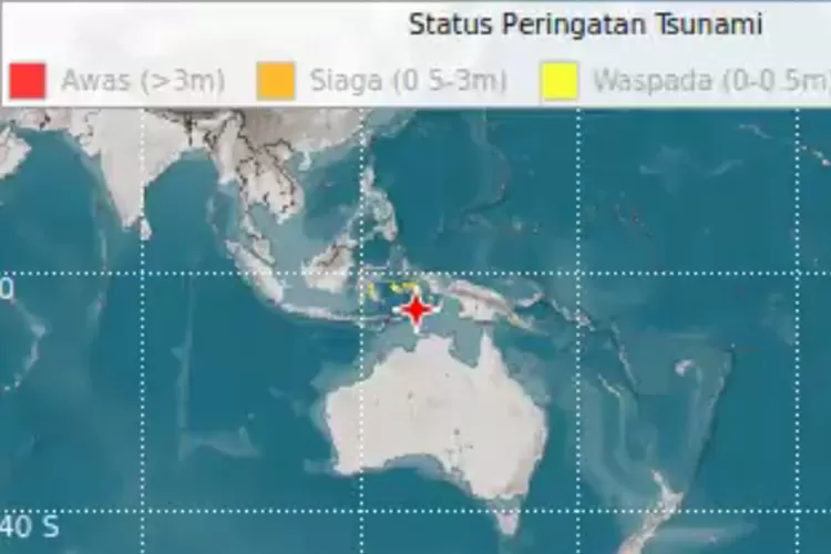 Maluku Tenggara Barat Diguncang Gempa Bumi M 7,9, BMKG Keluarkan ...