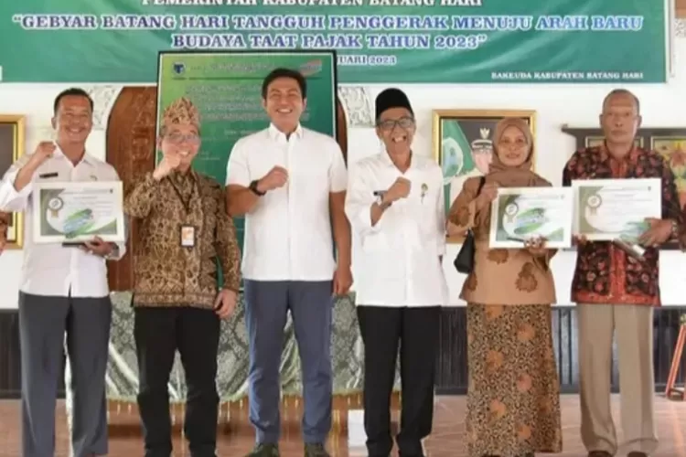 Bupati Buka Acara Batang Hari Tangguh Penggerak Budaya Taat Pajak Tahun 2023 (Dok. Annuza An)