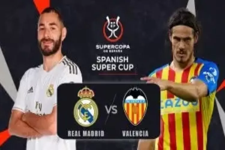 Link nonton live streaming Real Madrid vs Valencia di Piala Super Spanyol  (RCTI Plus)