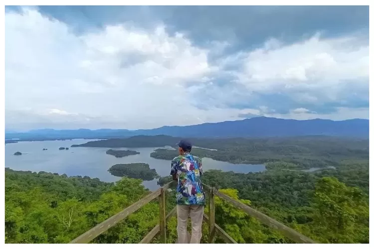 Bukit Batas, tempat wisata di Kalimantan Selatan (Instagram @langkahkalimantan)