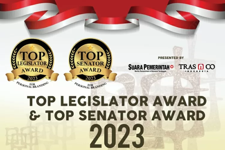 Award untuk legislator dan senator 2023.