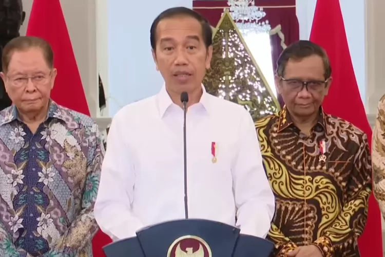 Presiden Jokowi akui Kasus HAM berat  (Tangkapan Layar Youtube Presiden Joko Widodo )