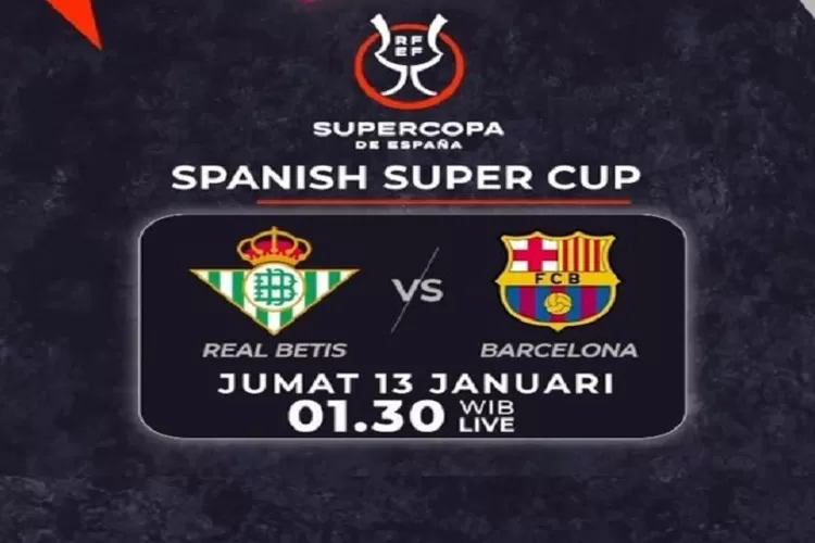 Hasil Real Betis vs Barcelona di Piala Super Spanyol 2023 Hari Ini, Duel El Clasico Akan Tersaji di Final Sangat Menarik (www.instagram.com/@rctisports)
