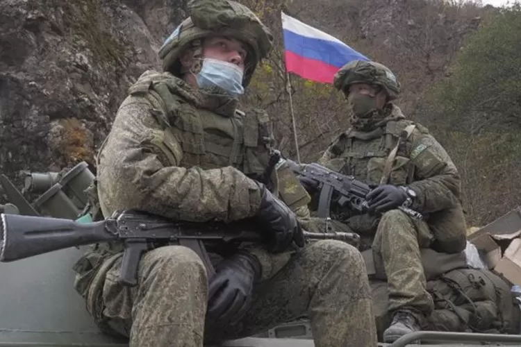 Pasukan VSRF Rusia yang kini kuasai Front timur  (Tass Russia )