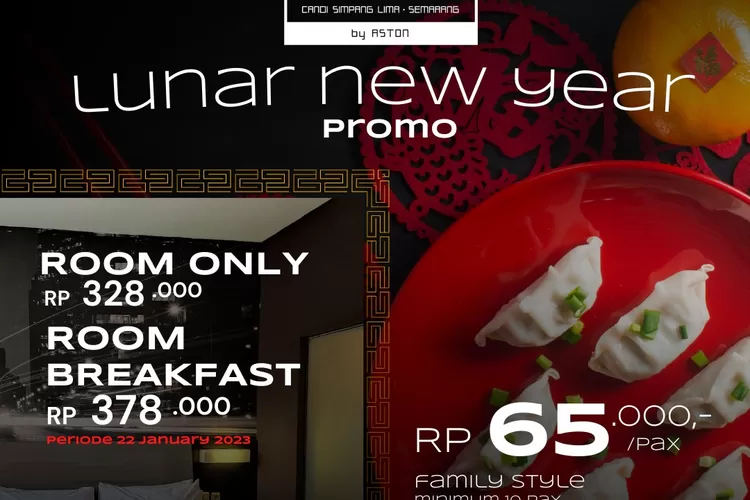 Lunar New Year Package - Hotel NEO Candi Simpang Lima Semarang