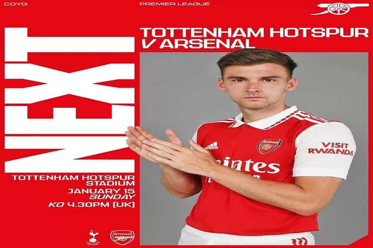 Prediksi Skor Tottenham Hotspurs vs Arsenal di Liga Inggris 2022 2023, Ambis Arsenal Amankan Posisi Puncak  di Papan Klasemen Sementara (www.instagram.com/@arsenal)