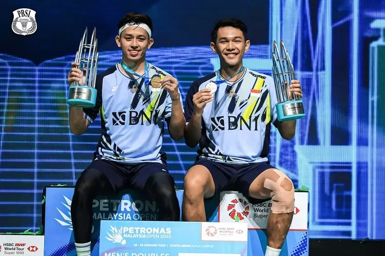 Hasil Final Malaysia Open 2023 Hari Ini, Fajar Alfian dan Muhammad Rian Ardianto Raih Juara Kalahkan China 3 Set Tanggal 15 Januari 2023 (www.instagram.com/@badminton.ina)