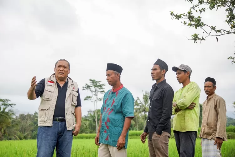 HBK dan petani Lombok. (Suara Karya/Istimewa)