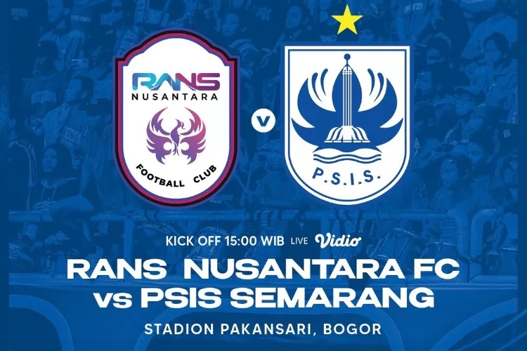 Link Nonton Live Streamaing RANS Nusantara FC vs PSIS dalam lanjutan BRI Liga 1  (twitter @Liga1Match2022)