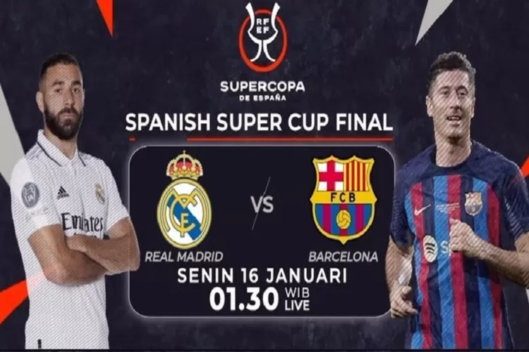 Hasil Real Madrid vs Barcelona Final Piala Super Spanyol 2023, Barcelona  Raih Juara Kalahkan Juara Bertahan Tanggal 16 Januari 2023 (www.instagram.com/@rctisports)