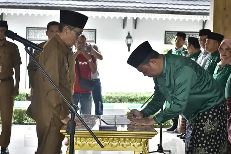 Lantik 136 Pejabat, Bakhtiar Sebut Akan Evaluasi Secara Berkala Kenerja ASN (Dok. Annuza)