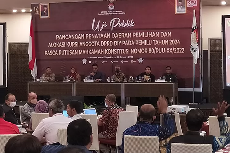 KPU DIY Gelar Uji Publik Rancangan Penataan Dapil Dan Alokasi Kursi ...