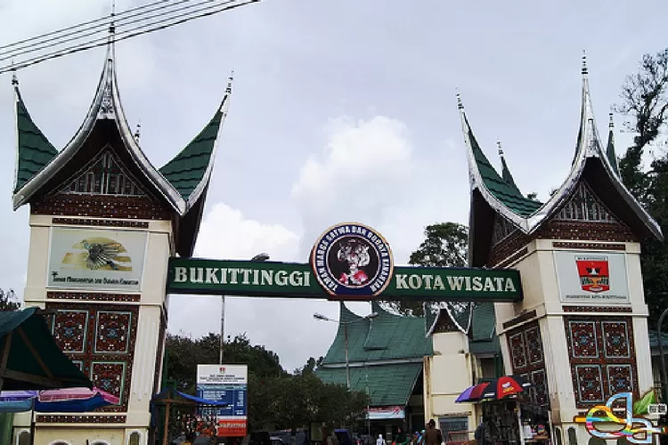 Ilustrasi Gapura Kota Bukittinggi