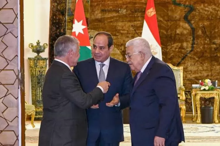 Trio Arab yang lakukan rapat KTT di Kairo (AlJazeera )