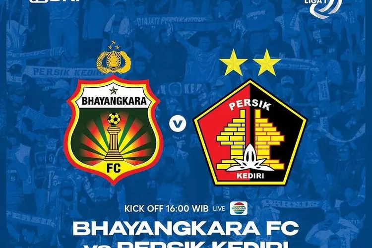 Prediksi Skor dan Susunan Pemain Bhayangkara FC Vs Persik Kediri BRI Liga 1, Tuan Rumah Lebih Unggul. Foto: instagram.com/@liga1match (instagram.com/@liga1match)