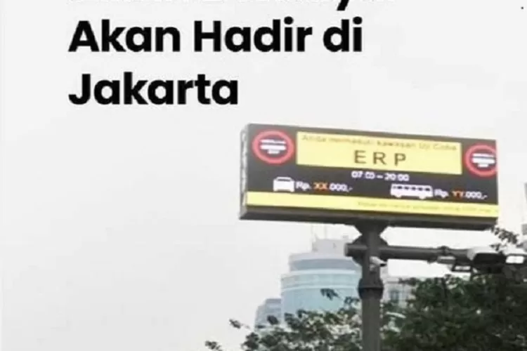 Videotron ERP terpajang di salah satu jalan Ibu Kota Jakarta.  (Instagram @bigalphaid)