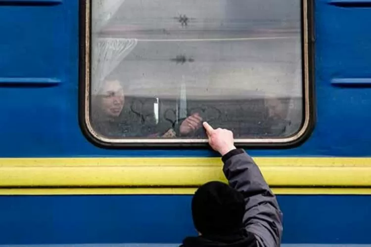 Potret pengungsi Ukraina (Ukrainska Pravda)