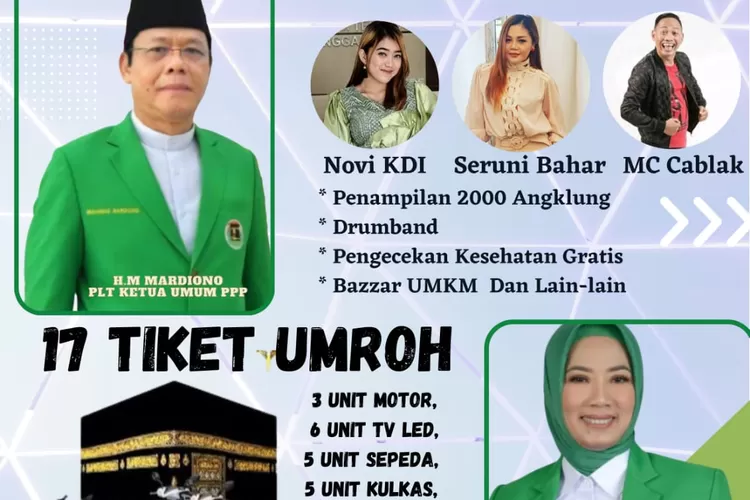 Gebyar Senam Dan Jalan Sehat (DPC PPP Kabupaten Bogor)