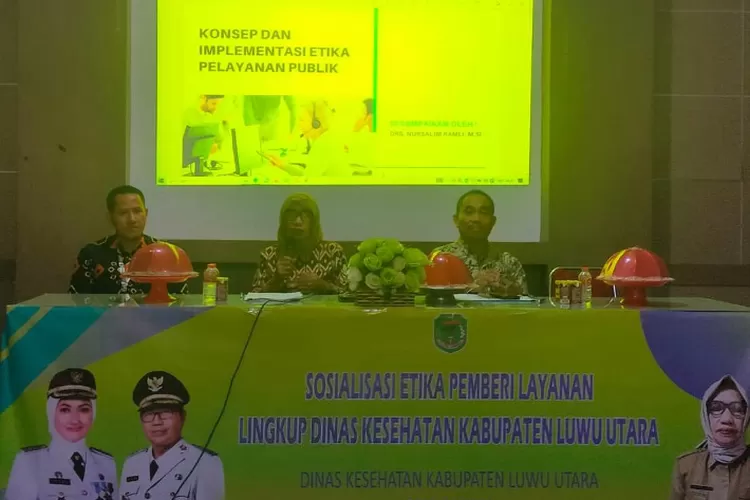 Kadis Kesehatan Luwu Utara Tekankan Pentingnya Etika Dalam Pemberian Layanan (Dok. LHR)