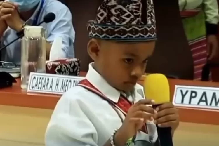 Caesar Archangels Hendrik Meo Tnunay,  siswa SD asal NTT peraih Juara 1 Lomba Matematika tingkat dunia, International Abacus Wold Competition, Abacus Brain Bym 2022.