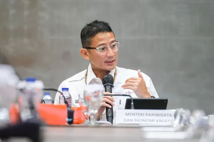 Menparekraf Sandiaga Uno siap menyambut wisman asal Tiongkok. (Kemenparekraf.go.id)