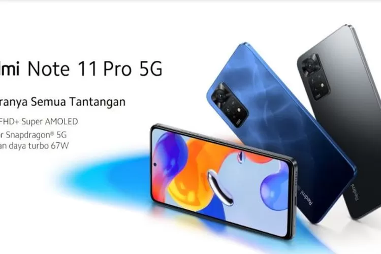 Handphone Xiaomi Redmi Note 11 Pro 5G (Foto: mi.co.id)