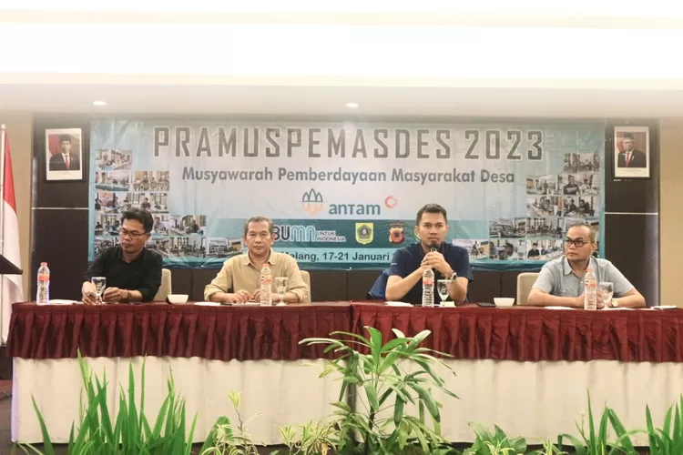 PT Antam Tbk mengajak kades se-Kecamatan Nanggung, Kabupaten Bogor studi tiru ke Malang, belum lama ini. (Dok. PT Antam Tbk)