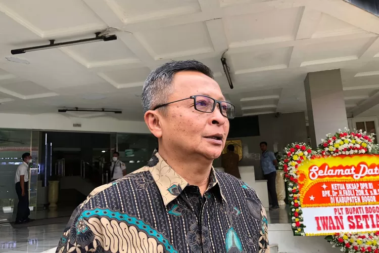Kepala DPMD Kabupaten Bogor Renaldi Yushab Fiansyah (Devina/Metropolitan.id)