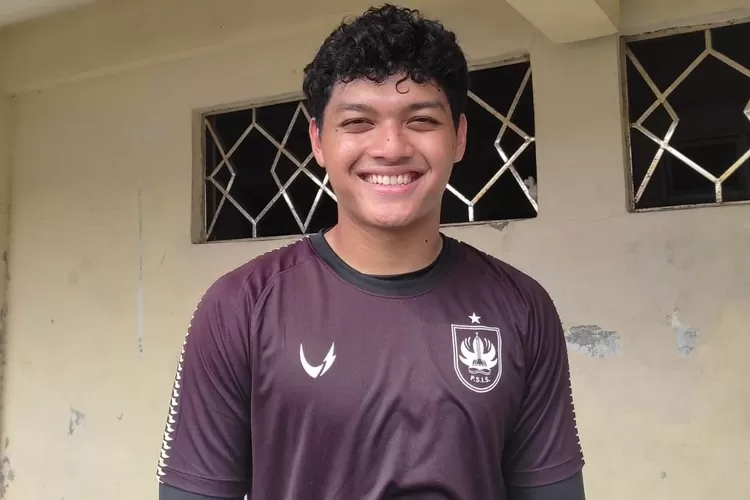 Ady Satryo saat ditemui usai latihan di Stadion Citarum, Selasa 24 Januari 2023 pagi.  (Ayosemarang.com/ Audrian Firhannusa)