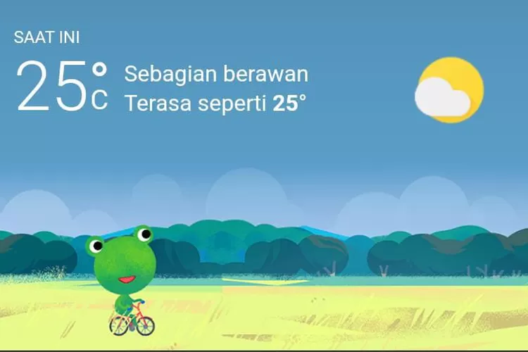 Prakiraan cuaca BMKG hari ini untuk wilayah Jakarta 