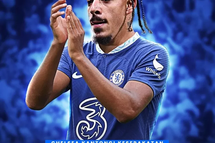 Malo Gusto, pemain Lyon yang diincar Chelsea di jendela transfer Januari.  (Instagram / @keep.chelsea)