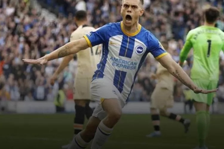 Leandro Trossard, pemain yang kini memperkuat Brighton di Liga Inggris musim 2022-2023 akan menjalani kontrak bersama Arsenal.